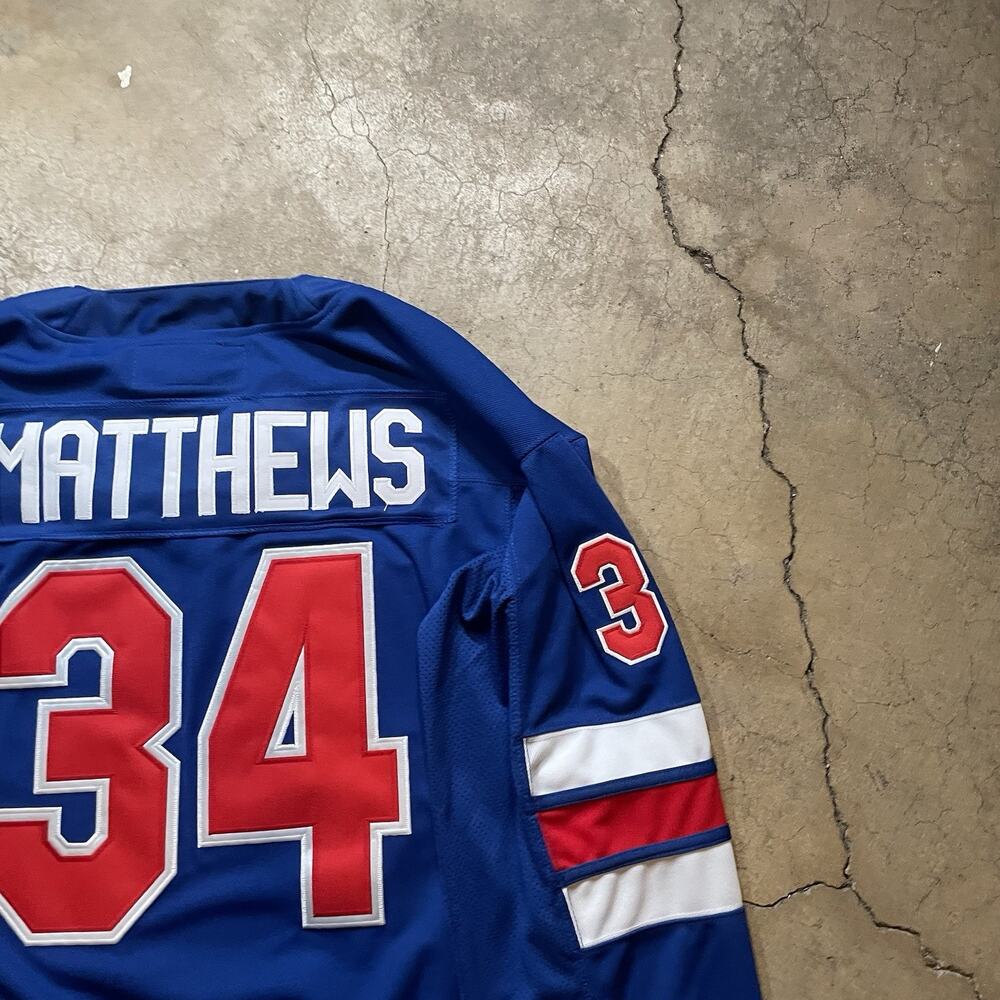 Auston Matthews #34 2026 Olympics Team USA Size XL Jersey Blue - Picture 3 of 8